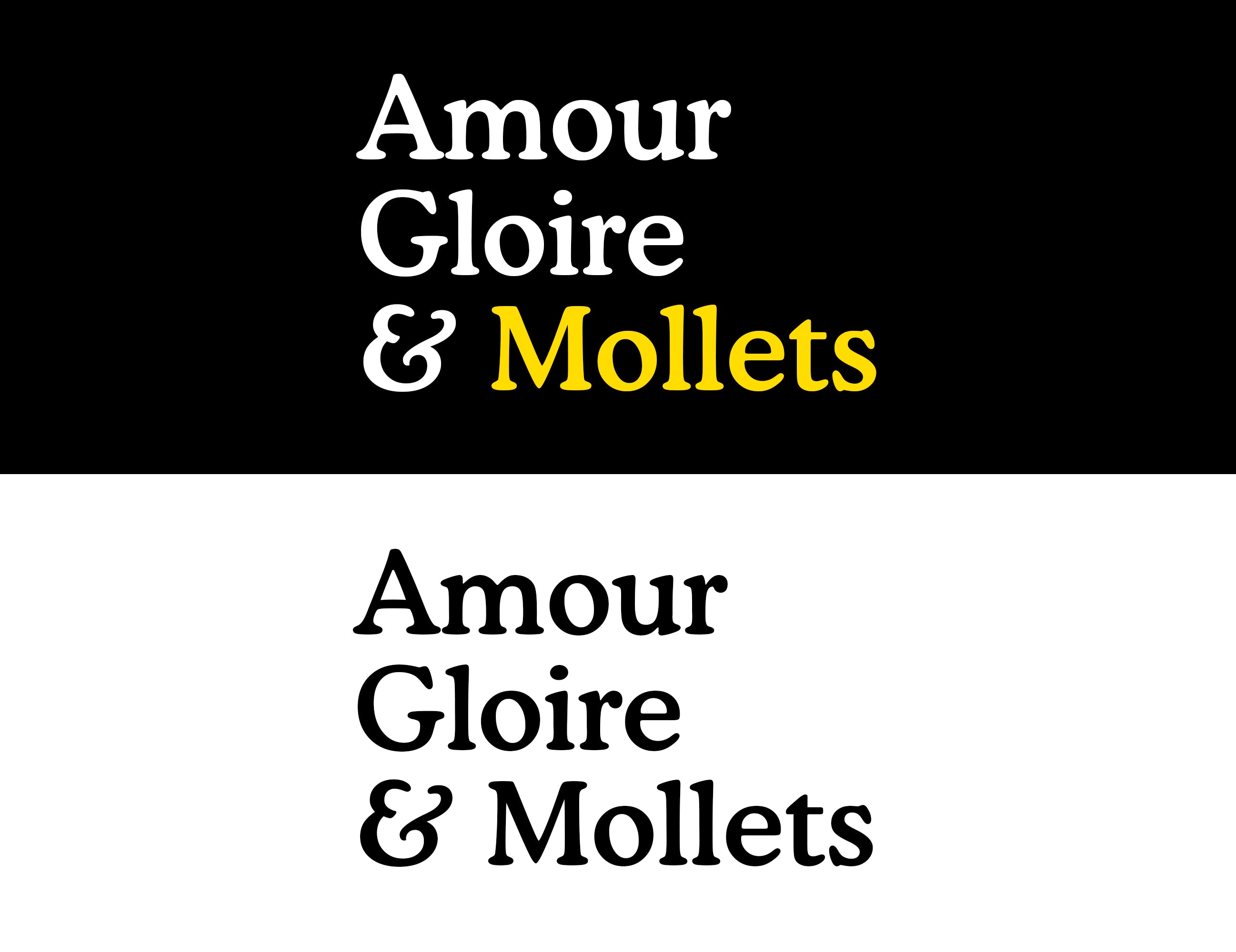 T-shirt "Amour gloire & mollets"