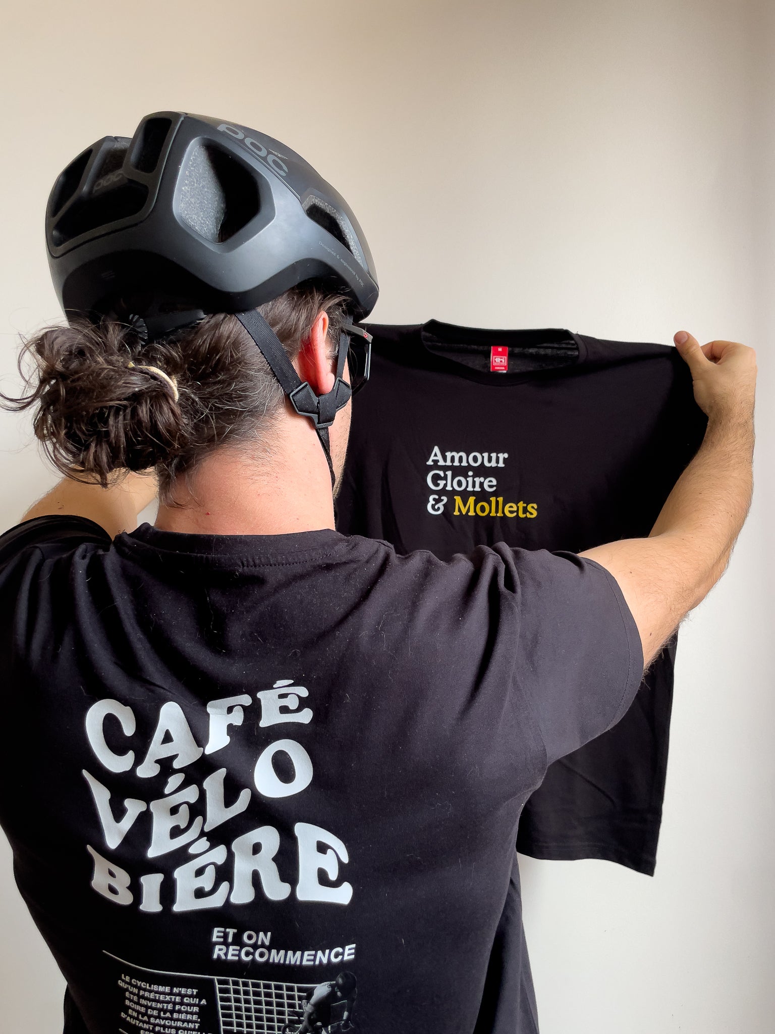 T-shirt "Café vélo bière"