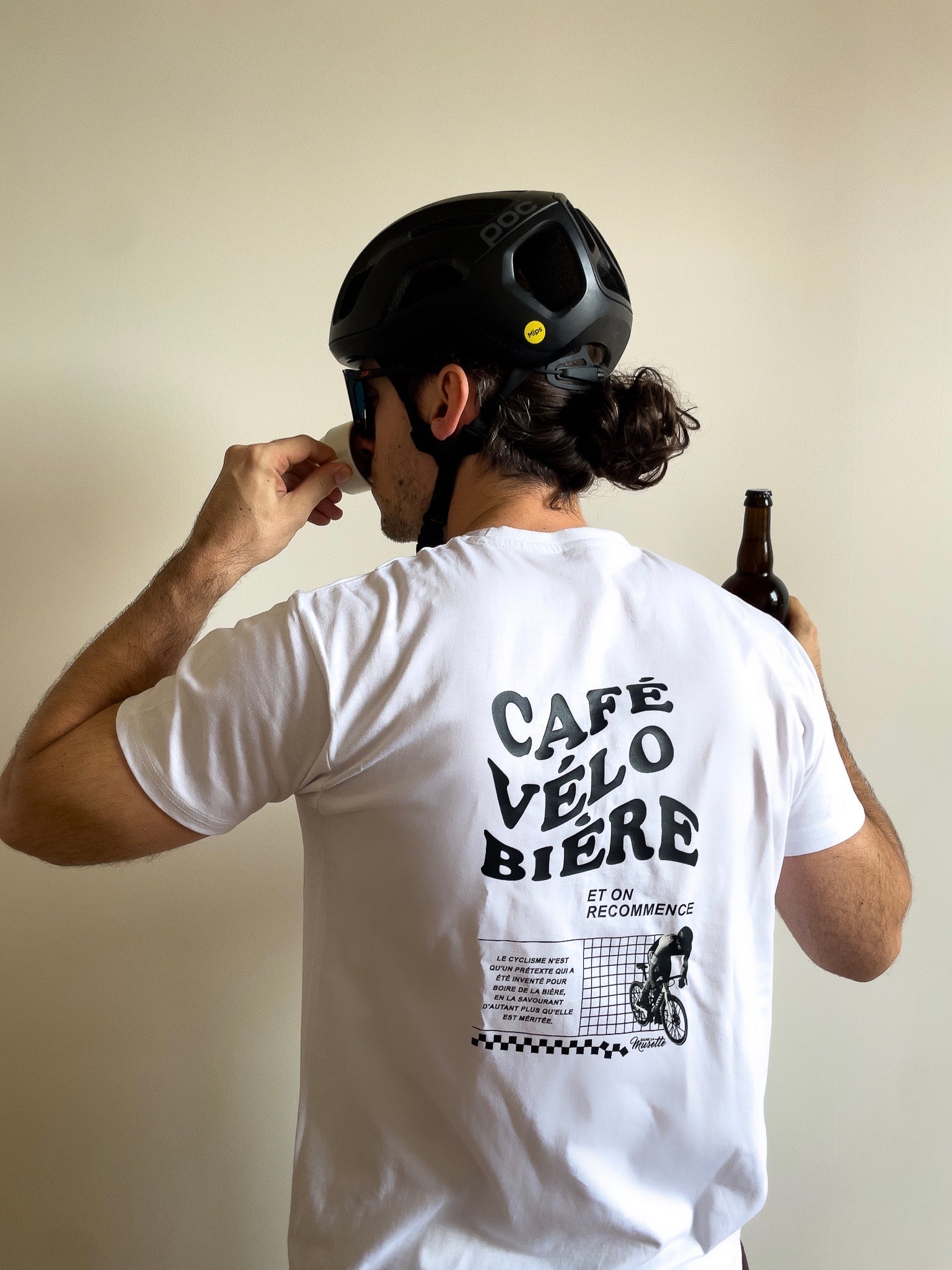 T-shirt "Café vélo bière"